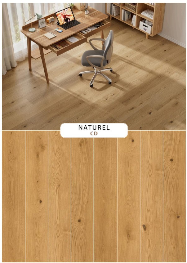 Parquet Contrecollé chêne vernis naturel Mat choix AB 14x190 mm