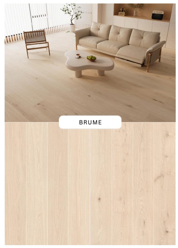 Parquet Contrecollé chêne vernis naturel Mat choix AB 14x190 mm